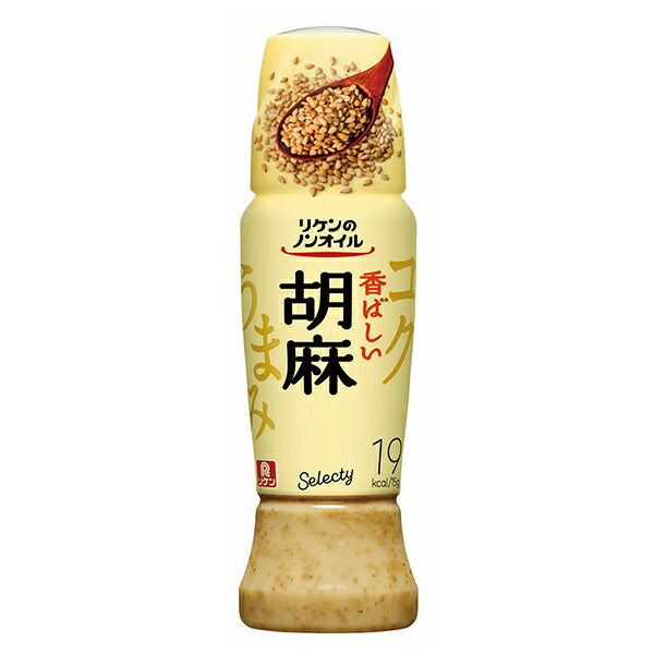理研ビタミン リケン の ノンオイル セレクティ 香ばしい胡麻 190mlペット×12本入【日本出荷】