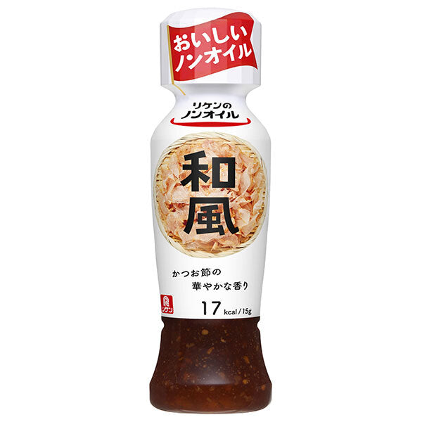 理研ビタミン 理研 リケンのノンオイル 和風 190mlペットボトル×12本入【日本出荷】