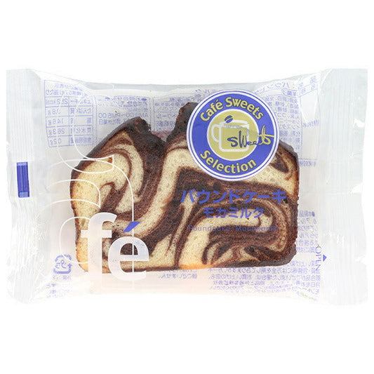 Montoire Cafe Pound Cake Mocha Milk 1 piece x 6 bags [shipped in Japan]