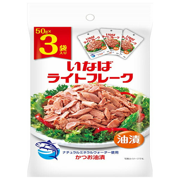 Inaba Foods Light Flakes (50g x 3 bags) x 20 bags [Ships from Japan] 