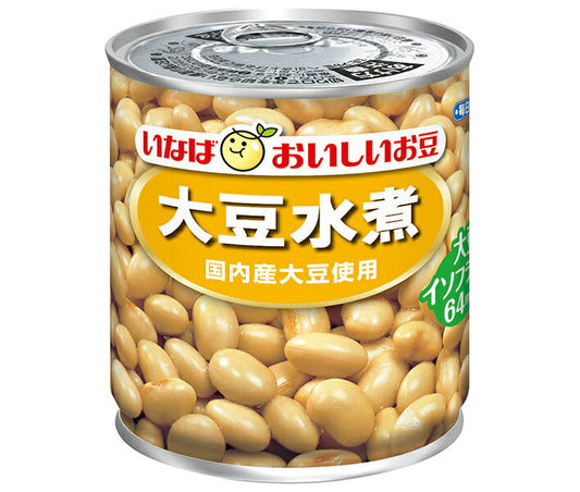 Inaba Foods Boiled Soybeans, Made with Domestically Grown Soybeans, 290g x 24 Count [Ships from Japan] 