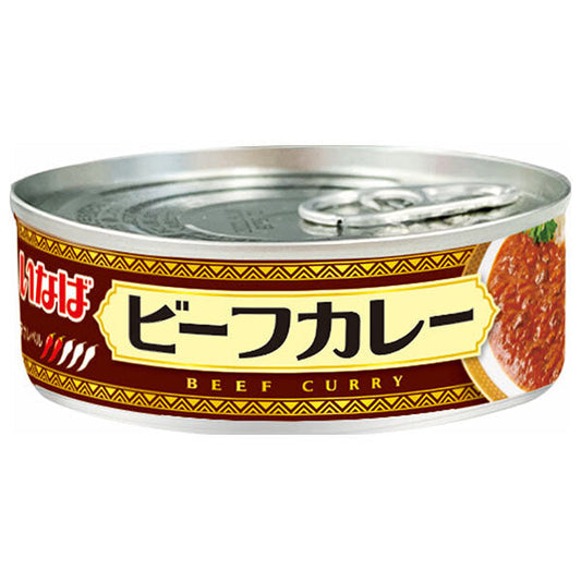 Inaba Foods Inaba Curry with Beef, 100g Can x 24 Cans [Ships from Japan] 