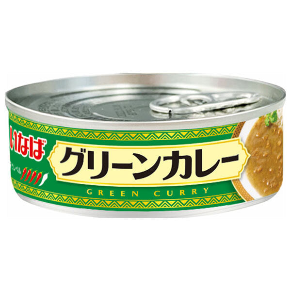 いなば食品 グリーンカレー 90g缶×24個入【日本出荷】