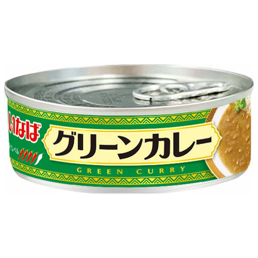 Inaba Foods Inaba Curry Green, 100g Can x 24 [Ships from Japan] 