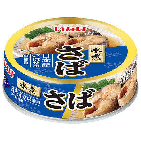 Inaba Foods Boiled Mackerel 60g x 24 pieces [Shipped in Japan]