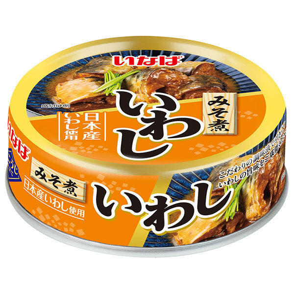 いなば食品 いわし みそ煮 60g×24個入【日本出荷】
