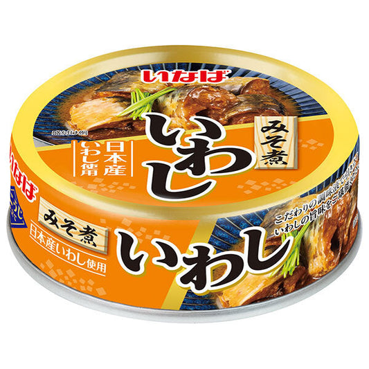 いなば食品 いわし みそ煮 60g×24個入【日本出荷】