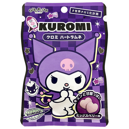 扇雀飴本舗 クロミ ハートラムネ 32g×6袋入【日本出荷】