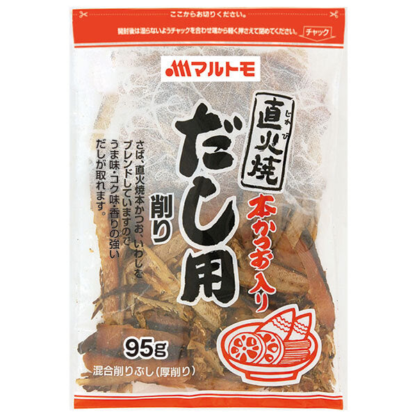 Marutomo Open-fire grilled bonito stock shavings 95g x 10 bags [shipped in Japan]