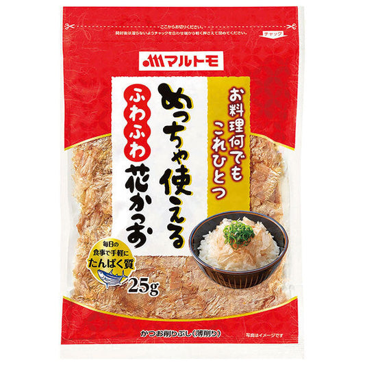 Marutomo Super-Useful Fluffy Bonito Flowers, 25g x 10 bags [Ships from Japan] 