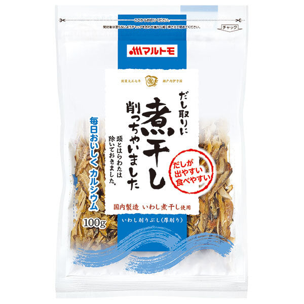 Marutomo Niboshi Shaved Sardines, 100g x 10 bags [Ships from Japan] 