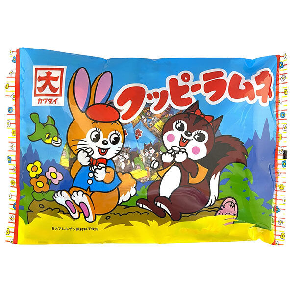 カクダイ製菓 ビックパック クッピーラムネ 208g×12袋入【日本出荷】