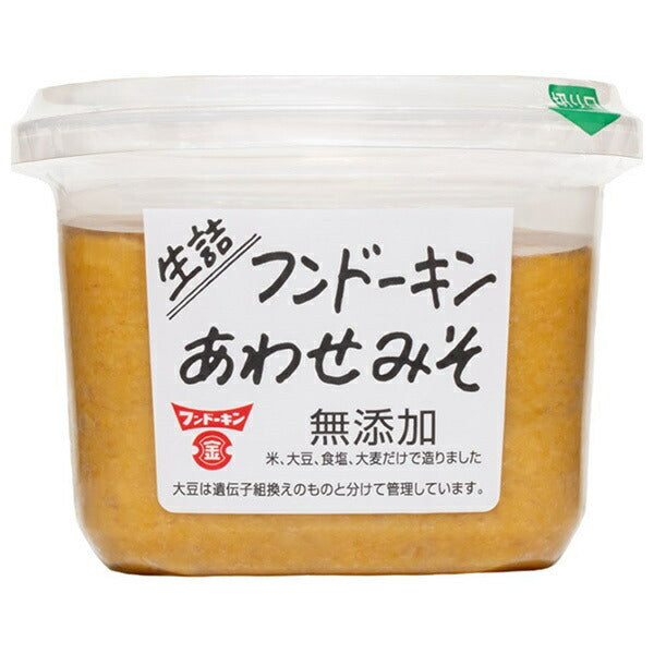フンドーキン 生詰 あわせみそ 無添加 850g×6個入【日本出荷】