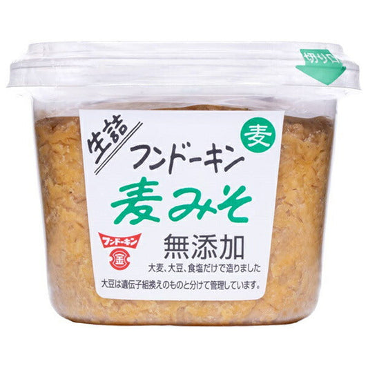 Fundokin Namazuke Barley Miso, Additive-Free, 500g x 6 packs [Ships from Japan] 