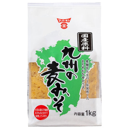 Fundokin Kyushu Barley Miso, 1kg x 10 bags [Ships from Japan] 