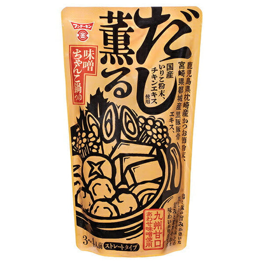 フンドーキン だし薫る 味噌ちゃんこ鍋つゆ 750g×12袋入【日本出荷】