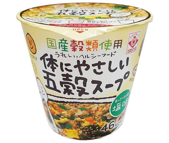 ヒガシマル カップ 体にやさしい五穀スープ あっさり和風塩味 12.7g×12個入【日本出荷】