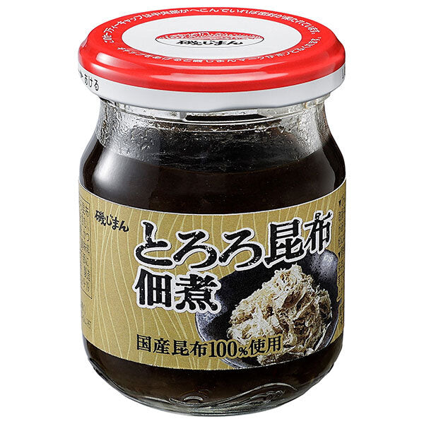 磯じまん とろろ昆布 佃煮 90g瓶×12個入【日本出荷】