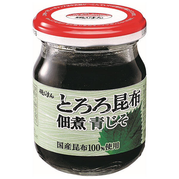 磯じまん とろろ昆布 佃煮青じそ 90g瓶×12個入【日本出荷】