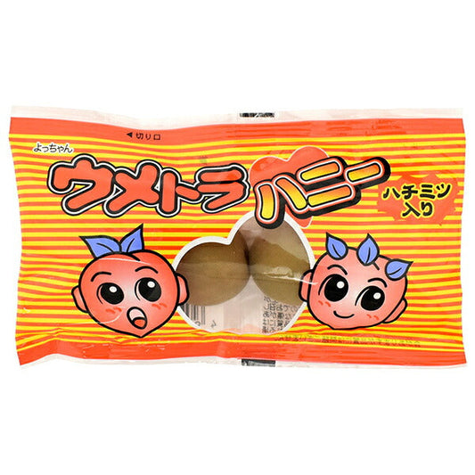 よっちゃん ウメトラ ハニー 3個×40袋入【日本出荷】
