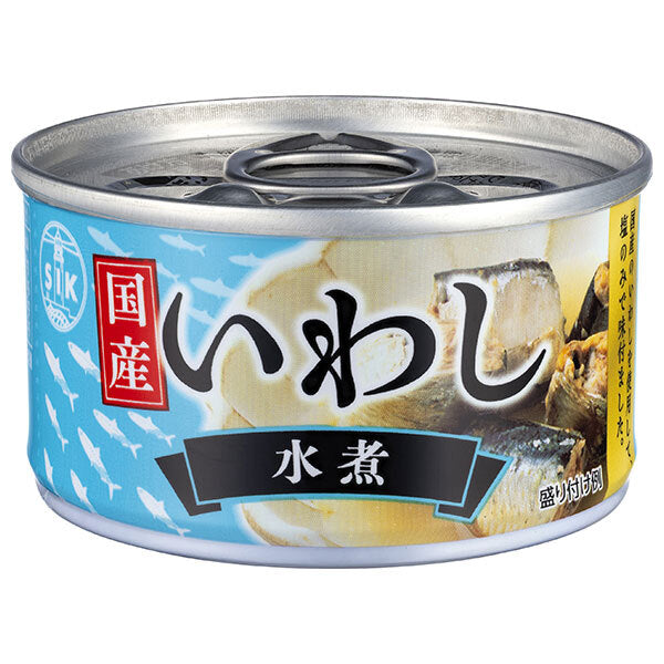 信田缶詰 いわし水煮 国産いわし使用 80g缶×24個入【日本出荷】