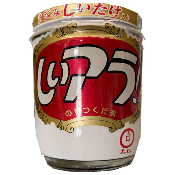 Bunsen Shredded Shiitake Mushroom Shiiara!Nori Tsukudani 158g bottle x 10 pieces [Shipped in Japan]
