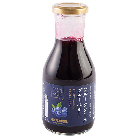 和歌山産業 フルーツソース ブルーベリー 320g×6本入【日本出荷】