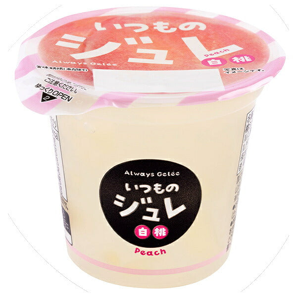 Wakayama Sangyo usual jelly white peach 135g x 12 pieces [shipped in Japan]