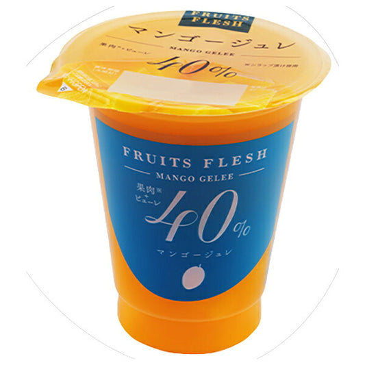 Wakayama Sangyo Fruit Fresh Mango Jelly 160g x 6 pieces [Shipped in Japan]
