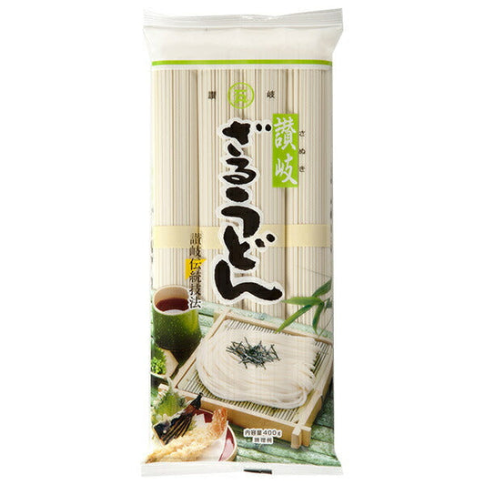 石丸製麺 讃岐ざるうどん 400g×20袋入【日本出荷】