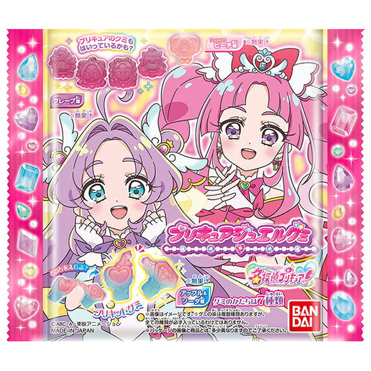 BANDAI Pretty Cure Jewel Gummies 33g x 12 Bags [Ships from Japan]