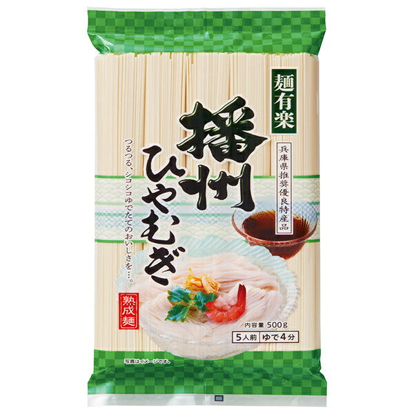 麺有楽 播州ひやむぎ 500g×20袋入【日本出荷】