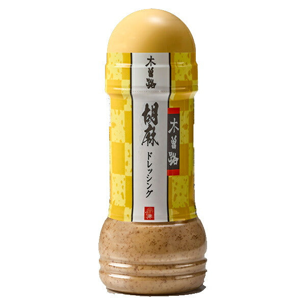 Kisoji Rich Sesame Dressing 200 ml PET Bottles, Pack of 12 [Ships from Japan]