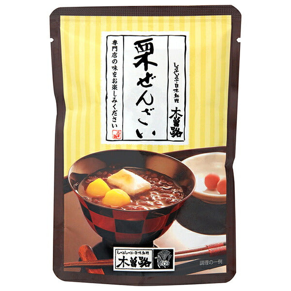 木曽路 栗ぜんざい 180g×20袋入【日本出荷】