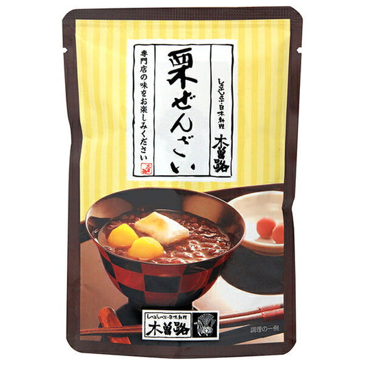 Kisoji Chestnut Zenzai 180g x 20 bags [shipped in Japan]