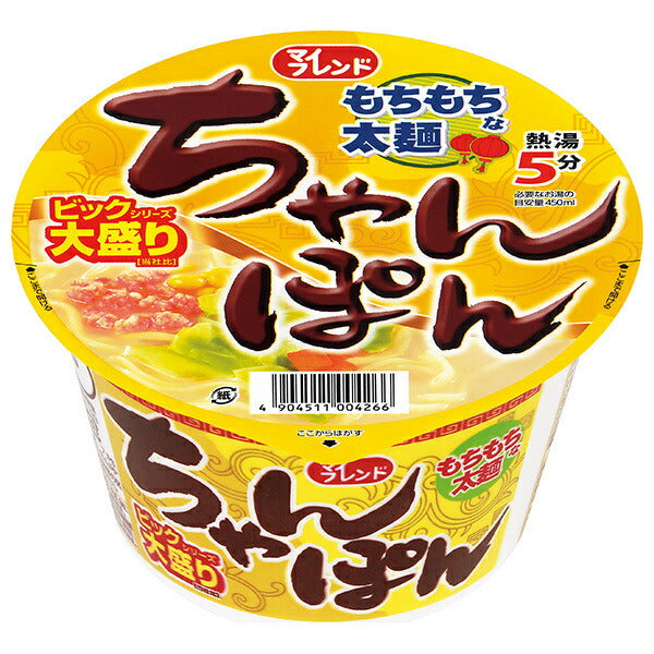 大黒食品工業 マイフレンド ビック ちゃんぽん 105g×12個入【日本出荷】
