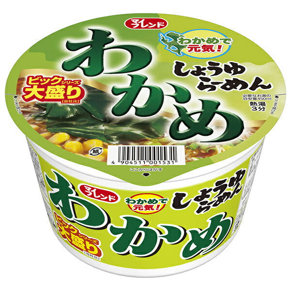 大黒食品工業 マイフレンド ビック わかめしょうゆらーめん 100g×12個入【日本出荷】