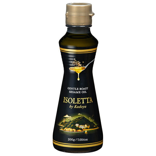 Kadoya Sesame Oil ISOLETTA 200g Bottles x 20 [Ships from Japan]