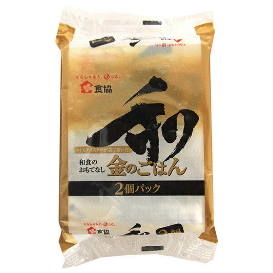 食協 無菌包装米飯 金のごはん (150g×2p)×12個入【日本出荷】