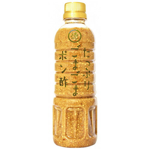 Tokushima Sangyo plenty of sesame sesame ponzu 400ml plastic bottles x 12 bottles [shipped in Japan]