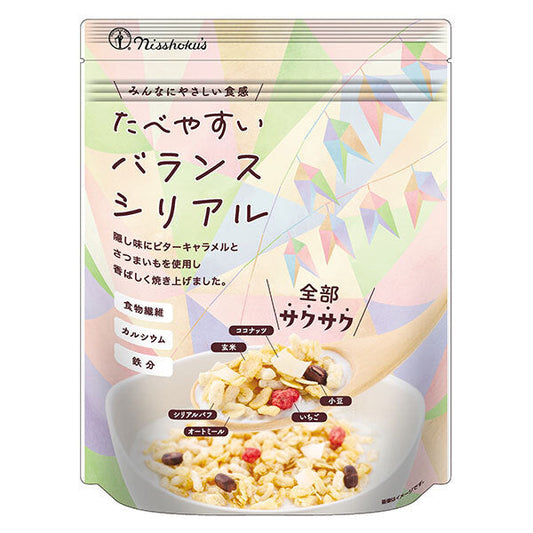 日本食品製造 日食 たべやすいバランスシリアル 190g×4袋入【日本出荷】