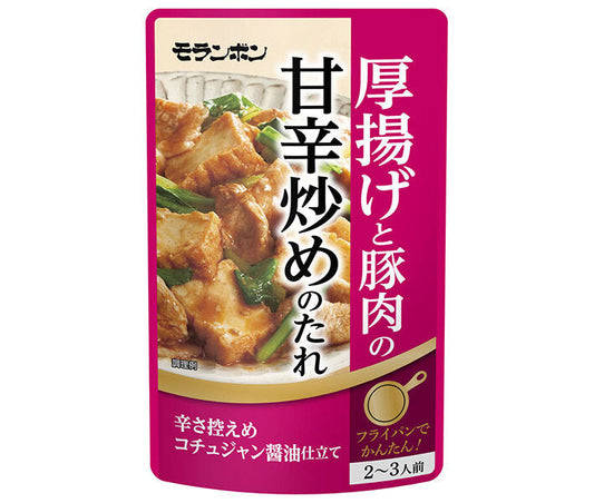 Moranbong Sweet and Spicy Deep-fried Tofu and Pork Sauce, 100g x 10 bags [Ships from Japan] 