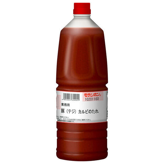 Moranbong Commercial Pork (Daeji) Kalbi Sauce, 2.0kg x 2 Bottles [Ships from Japan] 