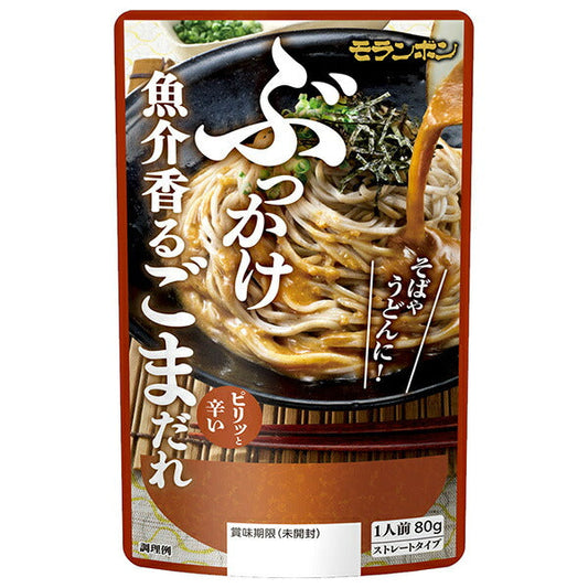 Moranbong Bukkake Seafood Sesame Sauce, 80g x 10 bags 