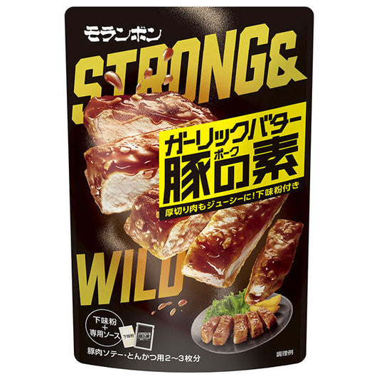 モランボン ガーリックバター豚の素 100g×10袋入【日本出荷】