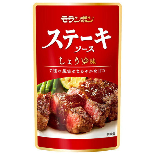 Moranbong Steak Sauce Soy Sauce Flavor 90g x 10 pieces [Shipped in Japan]