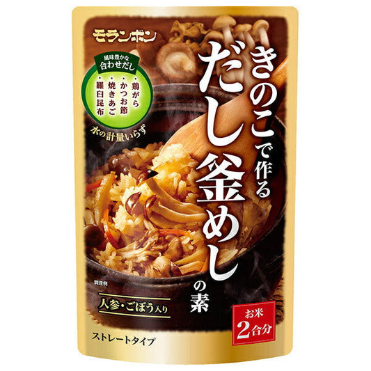 Moranbong Dashi pot rice base made with mushrooms 445g x 10 bags [shipped in Japan]