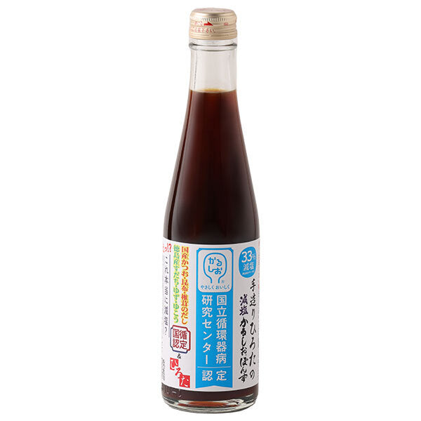 Handmade Hirota Foods Handmade Hirota's Low Salt Karushi Ponds 300ml bottle x 12 bottles [Shipped in Japan]