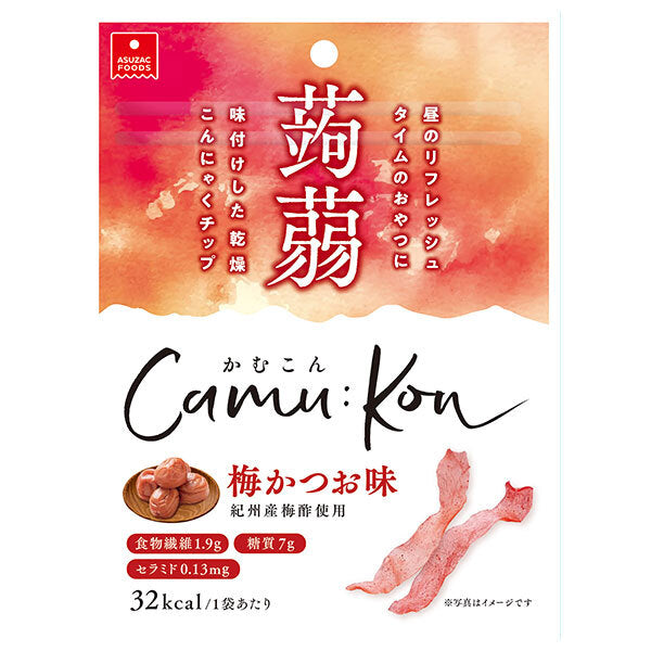 Asuzac Foods Kamukon Plum & Bonito Flavor 11g x 20 Bags [Ships from Japan]