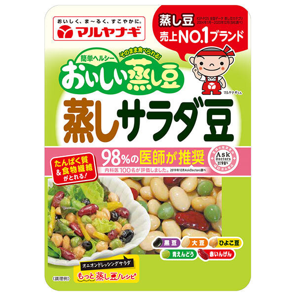 Maruyanagi Delicious Steamed Beans Steamed Salad Beans 70g x 12 bags [Shipped in Japan]